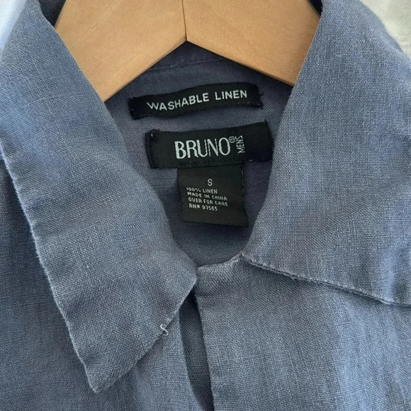 Men’s Linen Shirt - Picture 2 of 3